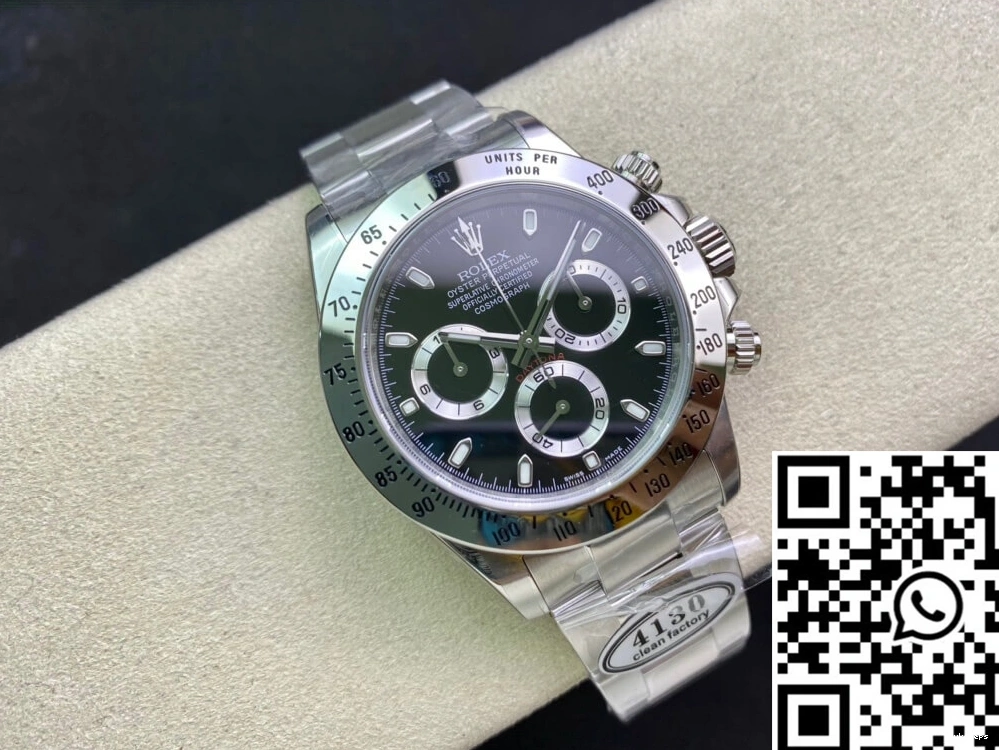 Rolex 116520 Daytona Steel Factory Clean Cosmograph Stainless Bezel 0213